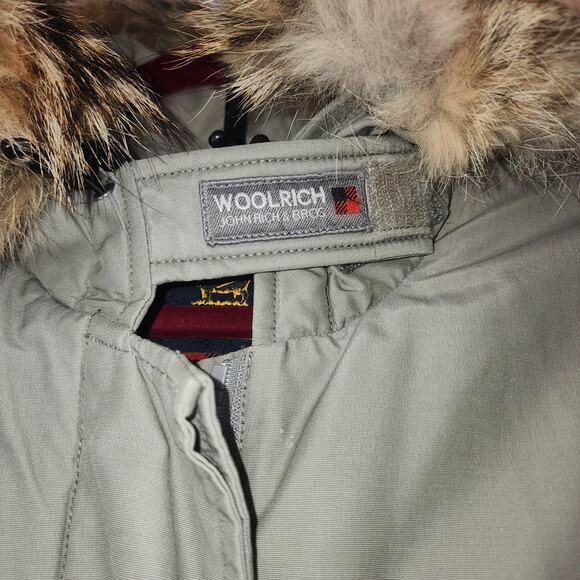 Woolrich Jacket Womens S Puffer Down Filled Warm Hooded Outerwear cabincore - Picture 10 of 14